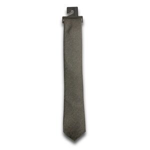Express Men's Grey Textured Silk-Blend Tie